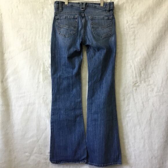 Aeropostale Light Blue Hailey Skinny Flare Jeans - Picture 9 of 16